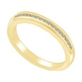 thumbnail image 1 of AFFY 0.25 Carat Round Shape White Natural Diamond Simple Engagement Ring 14K Solid Yellow Gold Ring Size-8.5, 1 of 2
