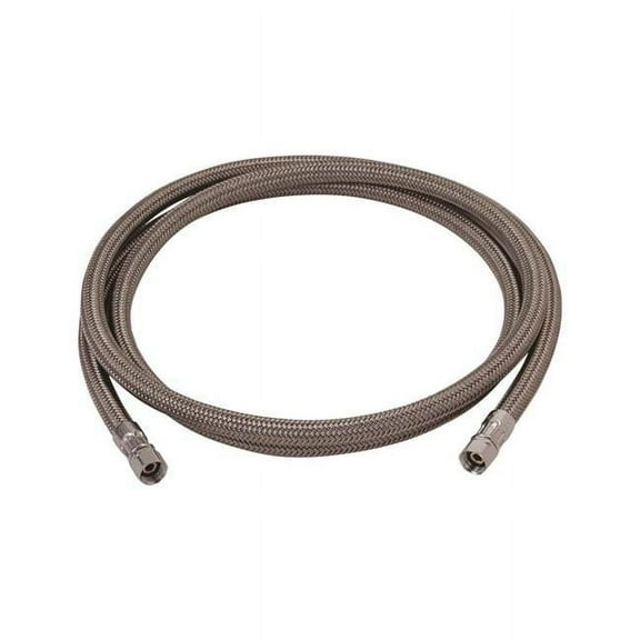 0.25 Compression x 0.25 in. Compression Brass 72 Ice Maker Supply Line