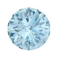 thumbnail image 1 of 0.25 ct 4mm Round Cut VVS1 Natural Blue Aquamarine March Birthstone, 1 of 5