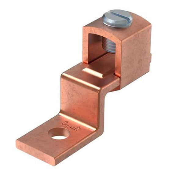 0.25 in. 6-1-0 AWG Offset Lug with Stud