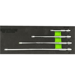 0.25 in. Drive Wobble Extension Set - 4 Piece
