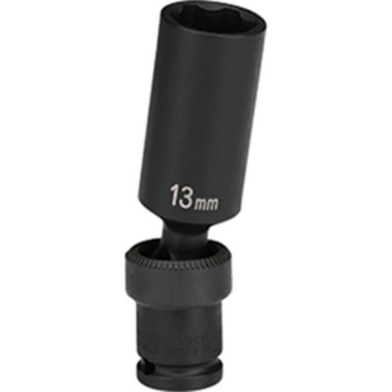 0.25 in. Drive x 8 mm Deep Length Universal Impact Socket
