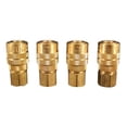 thumbnail image 1 of 0.25 in. FNPT M Style Coupler, 1 of 1