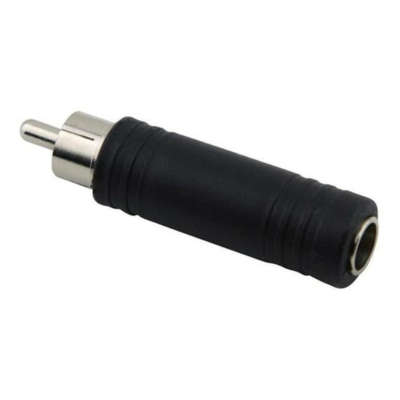 0.25 in. Female - RCA Male Mono Adapter