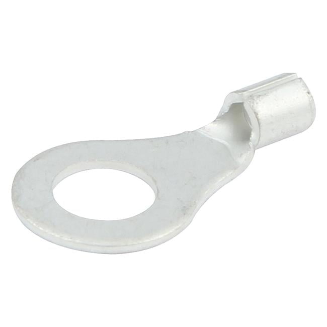 0.25 in. Hole 16-14 Gauge Non-Insulated Ring Terminal - Pack of 20