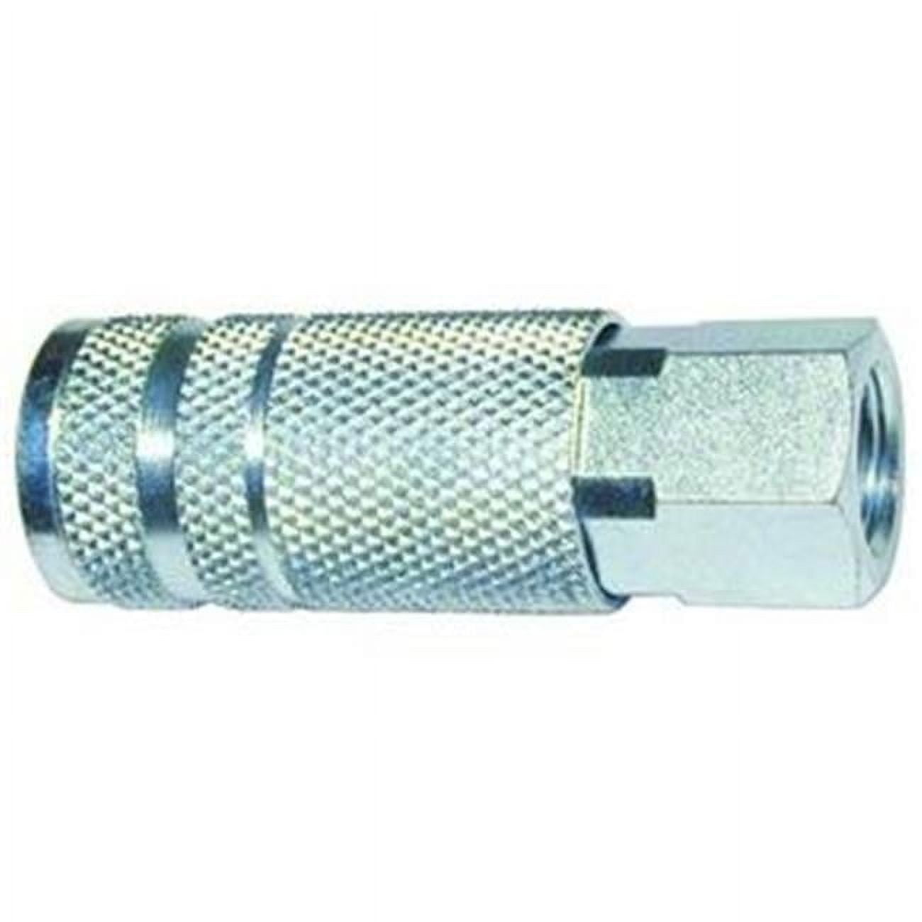 0.25 in. Hose End Quick Disconnect Coupling Steel C28 Lin 1