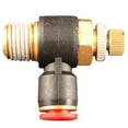 thumbnail image 1 of 0.25 in. MNPT 0.25 in. OD Push to Connect Meter in Flow Control, 1 of 1