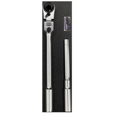 MICRO MECHANICS 3-Piece Ratchet T-Handle Tap Wrench Set - #0 To 1/2, Reversible