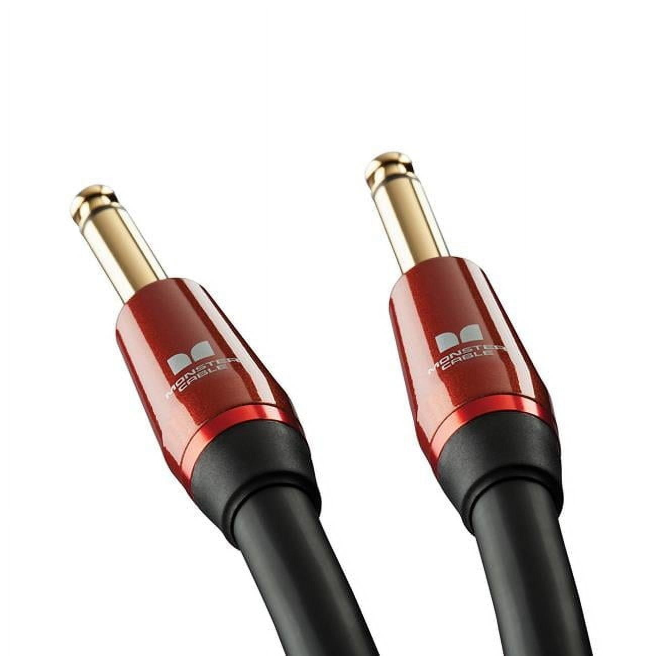 0.25 in. Monster 600556-00 Prolink Acoustic Instrument Cable with 12 ft. Straight to Straight