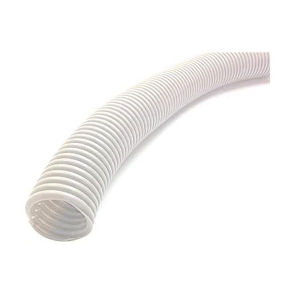0.25 in. Nominal Size & 100 ft. Length Colored Polyethylene Split Wire Loom, White