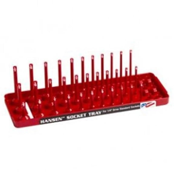 0.25 in. SAE 3 Row Deep, Red