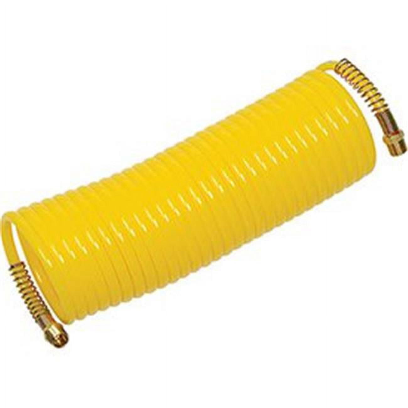 0.25 in. x 25 ft. Recoil Air Hose, Nylon Yellow