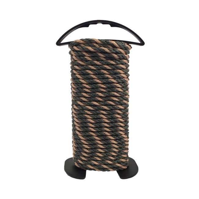 0.25 in. x 50 ft. Twisted Polypropylene Rope, Camouflage - Walmart.com