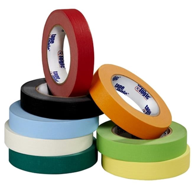 0.25 in. x 60 yards Red Masking Tape - Case of 144