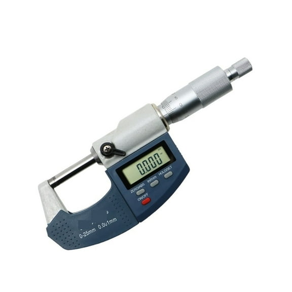 0-25 mm Micron Digital outside Micrometer with Extra Large LCD Screen Electronic Digital Measure Tools