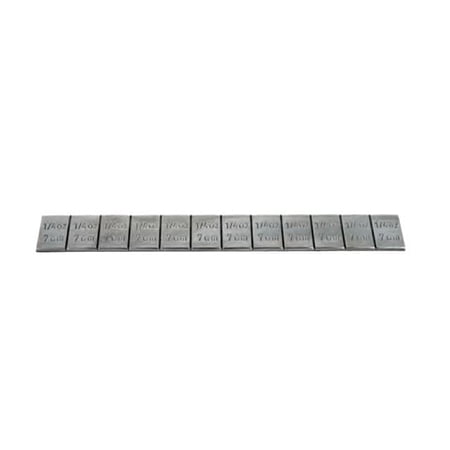 0.25 oz Low Profile Stick-on Wheel Weight, Box of 48