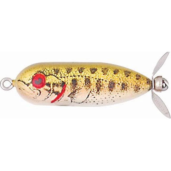0.25 oz Tiny-Torpedo Gold Bass Fishing Lure - Gold Bass - 0.25 oz