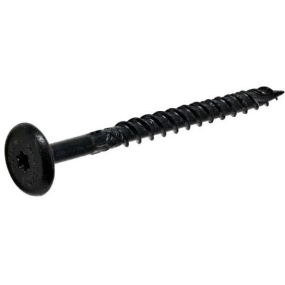 0.25 x 2.875 in. Power Pro Lumbertite Structural Screws - Black