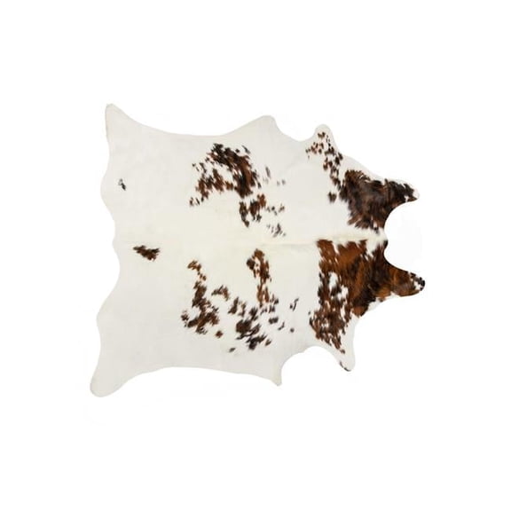 0.25 x 6 x 7 in. Kobe Exotic Cowhide Rug Tricolor