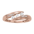 thumbnail image 1 of 0.25Ct Diamond Channel-Set Fashionable Ring For Women- 14K Gold, 1 of 4