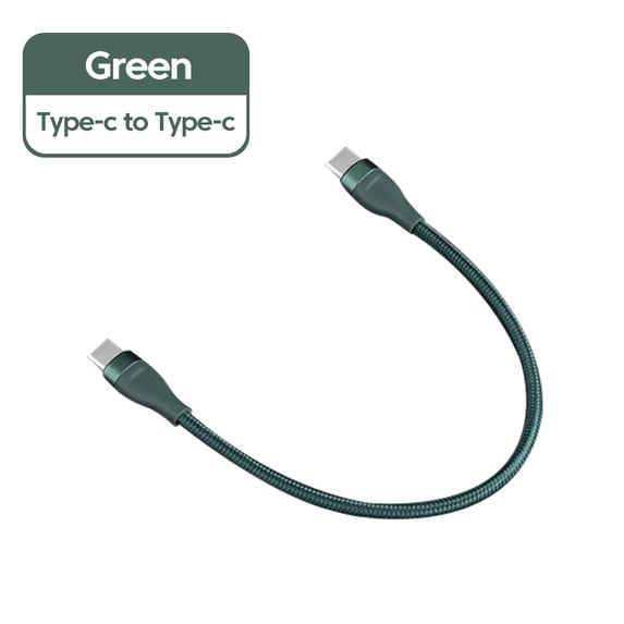 0.25M Short Type C To Type C Cable 66W Fast Charging Data PD20W USB C Lightning Cable For iphone Android Power Bank Wire type c to type c 0.25m