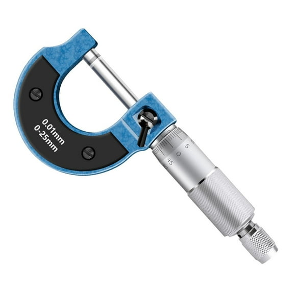 0-25MM Caliper Outside Micrometer Machinist Measuring Tool 0.01mm Accuracy Precision Metal Gauge Vernier Calipers ,Accurate Measurement