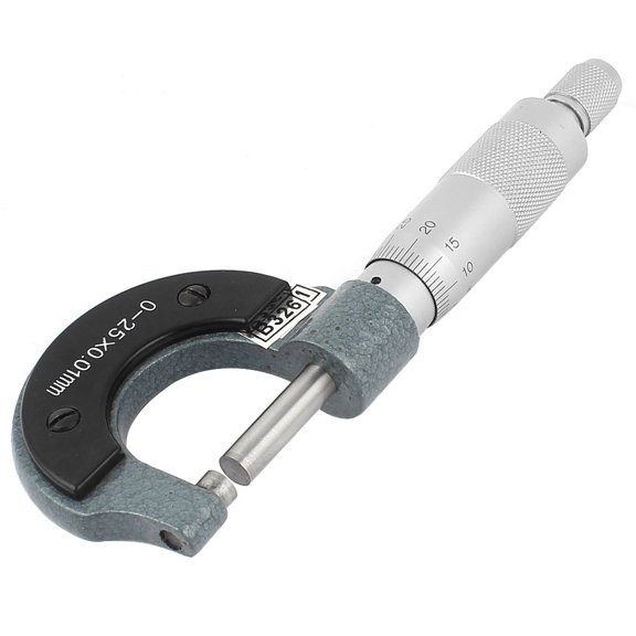 0-25mm 0.01mm Gauge Outside Metric Micrometer Mechanist Measuring Tool