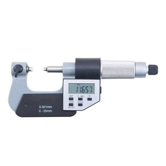 0-25mm 25-50mm Digital Screw Thread Micrometers with double measuring forces ,Accurate Measurement
