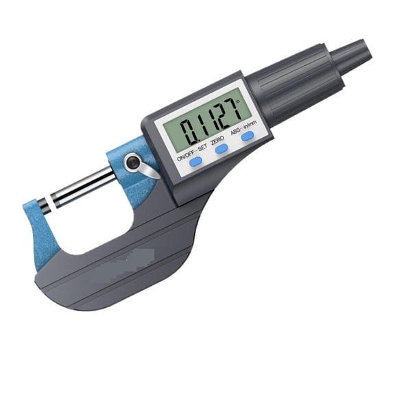 0~25mm Electronic LCD Digital Outside Micrometer Micro Calipers Length Measuring Support Metric Inch Conversion ,Easy to Use