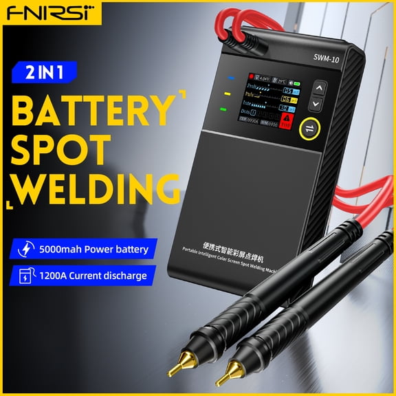 0.25mm Spot Welder 4 Gears Adjustable DIY Mini Spot Welding Machine 18650 Battery Pack Welding Tool Built-in 5000mAh
