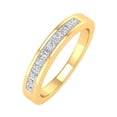 thumbnail image 1 of 0.27 Carat Channel Set Diamond Wedding Band Ring in 10K Yellow Gold (Ring Size 11), 1 of 7