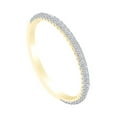 thumbnail image 1 of AFFY 0.28 Carat Round Shape White Natural Diamond Engagement Ring 18k Solid Yellow Gold Ring Size-7.5, 1 of 1