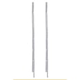 thumbnail image 1 of AFFY 0.28 Cttw Round White Natural Diamond Dangle Earrings In 18K Solid White Gold, 1 of 1