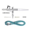 0.2MM Gravity Feed DualAction Airbrush Kit Trigger Spray Gun Sprayer