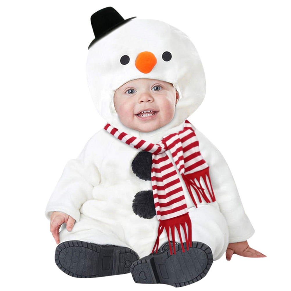 Costume Bébé Lutin De Noël - Ensemble Haut + Pantalon + Chapeau, 100% Coton, Tailles 0 Mois à 3 Ans - 4