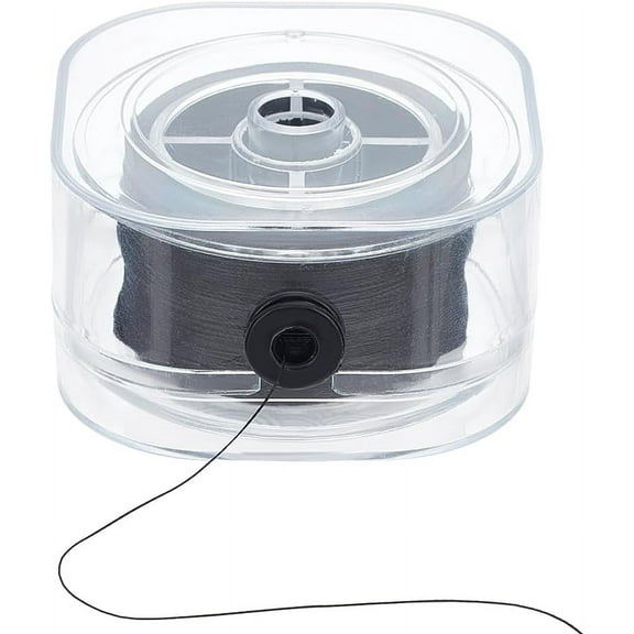 0.2mm Beading Thread 218yards Waxed Cotton Thread String for Seed Beads Sewing Thread Non-Elastic Thread Cord with Organizing Case for Beading Jewelry Making Leather Crafting Black