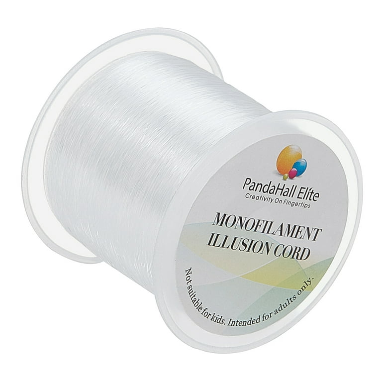 0.2mm Clear Nylon Fishing Line Jewelry Invisible Thread