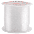 thumbnail image 1 of 0.2mm Diameter Clear Nylon Fish Fishing Line Spool Beading String, 1 of 8