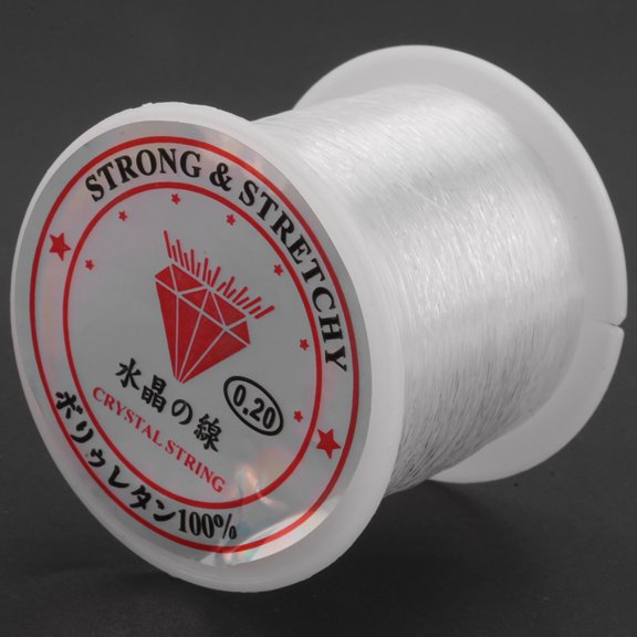 0.2mm Diameter Clear Nylon Fish Fishing Line Spool Beading String