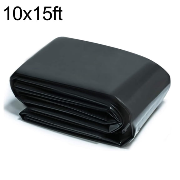 0.2mm thick black pond liner suitable for fish ponds and water features