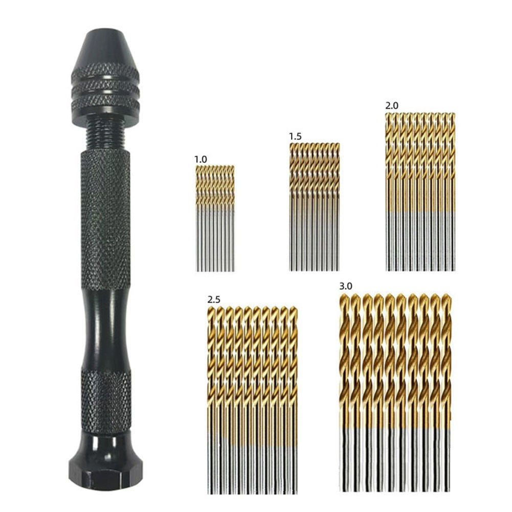 0.33.2Mm Mini Micro Hand Drill Woodworking Drilling Tools For Models