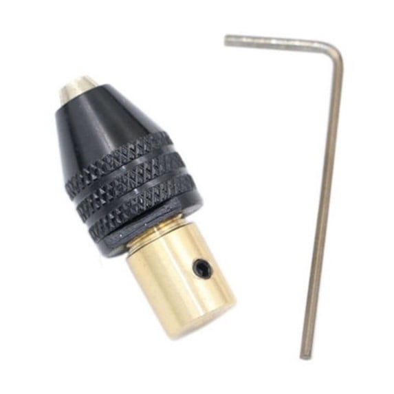 0.3-3.5Mm Mini Drill Chuck Electric Drill Bits Chuck Adapter With Key Hex Quick Change Adapter Converter