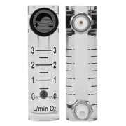 0,3 LPM Flow Meter For Gas, Transparent Acrylic Design, 0.6MPa Pressure Capacity