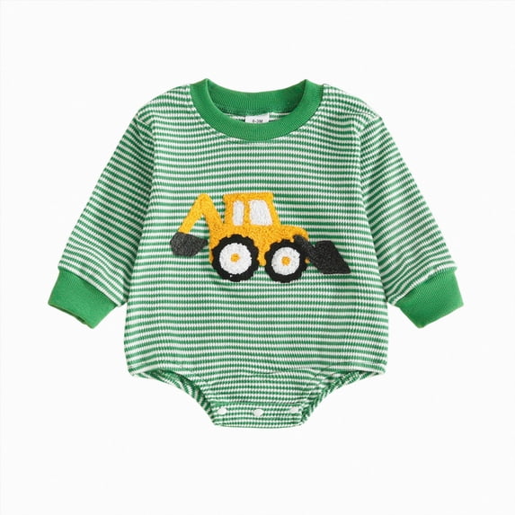 0-3 Months Newborn Baby Boys And Girls Bodysuits Long Sleeved Bodysuits Sleep & Play Bodysuit