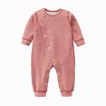 thumbnail image 1 of 0-3 Months Newborn BabySleep Play Footed Sleeper Long Sleeve Pyjamas Baby Up Sleepsuit Baby Footed Pajam One-Piece Romper Newborn Pajamas, 1 of 4
