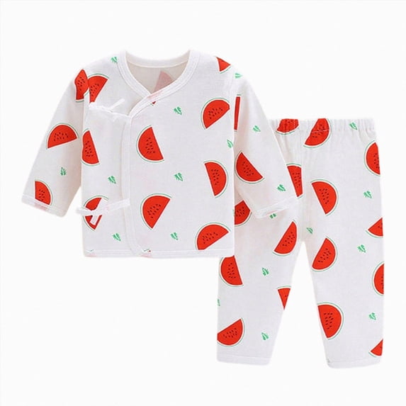 0-3 Months Newborn Girl Fall Outfits Fall Winter Clothes Long Sleeve Sweatshirt Pullover Tops + Pants Outfit Set Girls Red Tracksuit