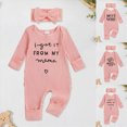 thumbnail image 1 of 0-3 Months Newborn Newborn Romper Born Going Home Outfit Baby Jumpsuit Footed Bodysuit Newborns Everyday Wear, 1 of 6
