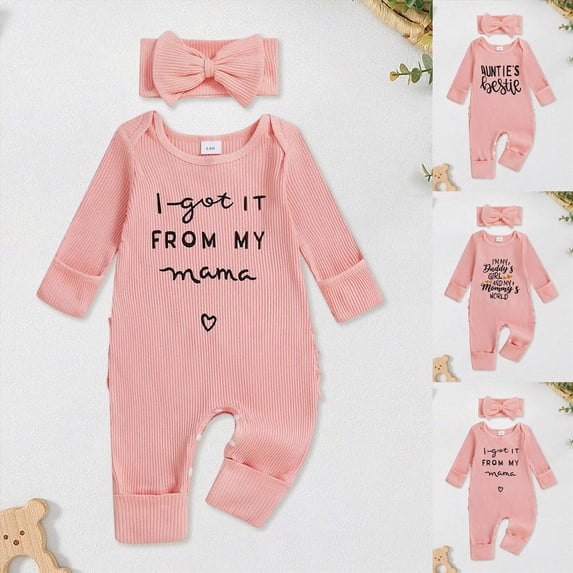 0-3 Months Newborn Newborn Romper Born Going Home Outfit Baby Jumpsuit Footed Bodysuit Newborns Everyday Wear