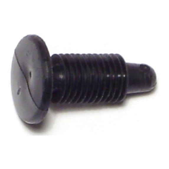0.3" x 0.7" Black Plastic Bumper Retainers PSCB-010 (15 pcs.)