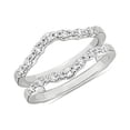 thumbnail image 1 of 0.30 Carat Brilliant Round Natural Diamond Sparkle Engagement Eternity Band for Ladies Solid 950 Platinum Size 7, 1 of 8